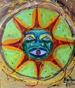 Blessings of the Sun - 36x36" - Oil on Canvas - $2800.00