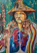 Medicine Man   Oil on Canvas   29x24 - $1000.00