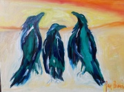 And They Appeared - 24x16" - Oil on Canvas - $1200.00