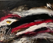 Night Raven - Oil on Canvas - 24x18" - $1200.00