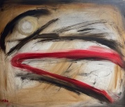 Wood Raven - Oil on Canvas - 20x16" - $650.00