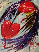 Pierce my Heart - 20x24  oil on Canvas