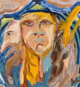 My Spirit Helpers - Oil on Canvas - 12x12"  $300.00