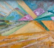 Swinomish Fields   Oil on Canvas   8x10 - $150.00