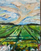 My Beautiful Skagit Valley Flats - Oil on Canvas - 8x10"  $300.00