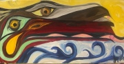 Bring Wisdom - 20"x10" - Oil on Canvas - $700.00