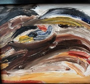 Eagle Sees - 10x8 -  Oil on Canvas - $450.00